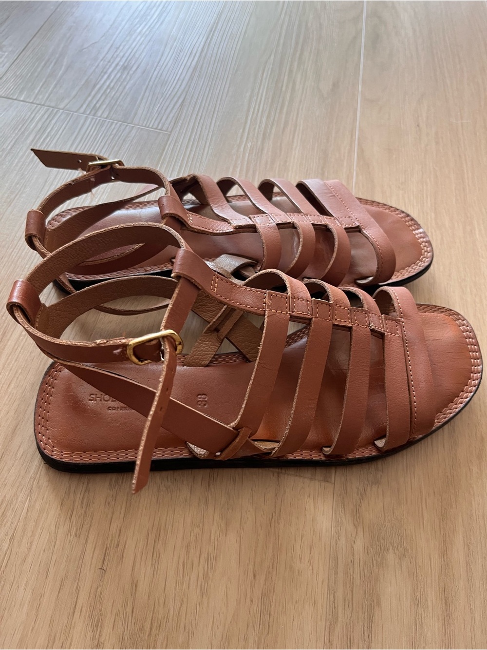 Shoe the Bear Leather Sandals